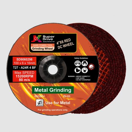 Red DC Grinding Wheels